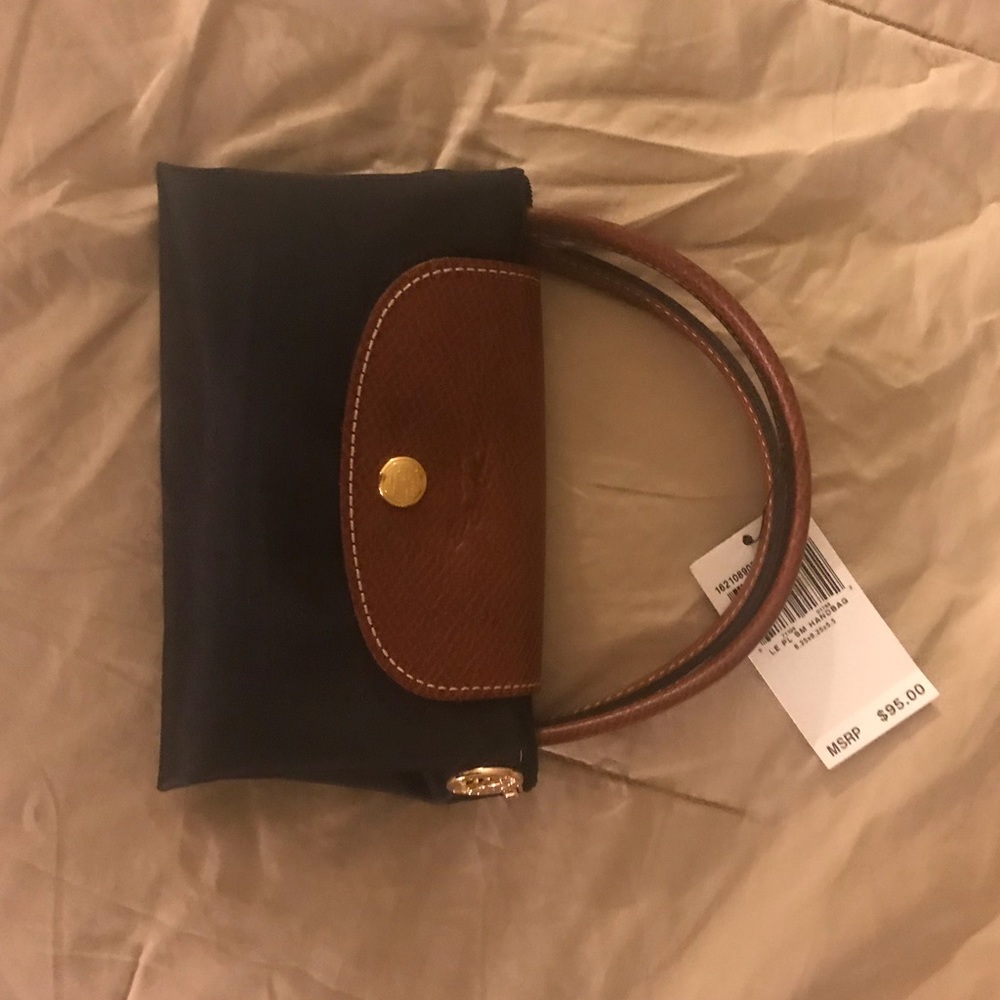 Longchamp black purse size small NWT
